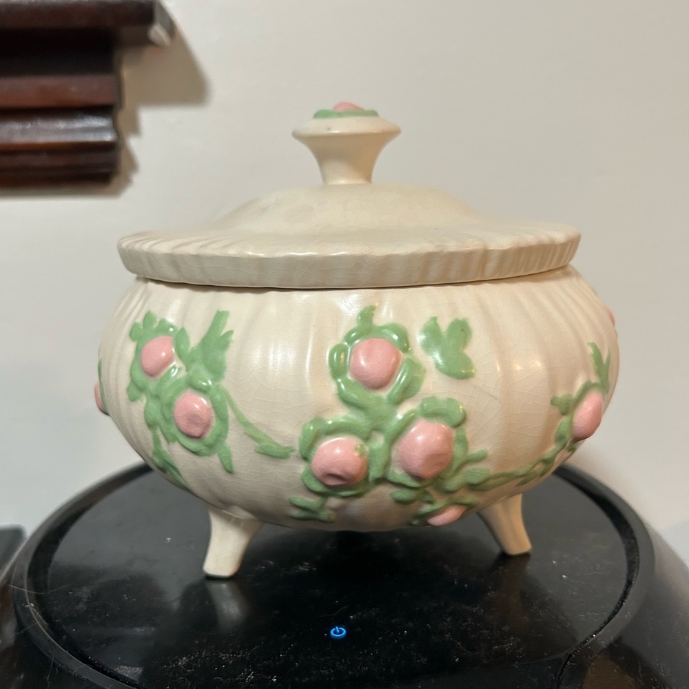 Floral Ceramic Decorative Bowl / Candy dish